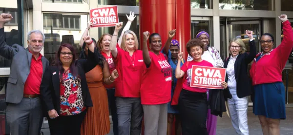 CWA with NYSNA after staffing bill signing